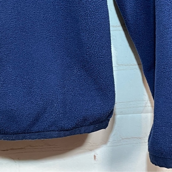 Vineyard Vines Fleece Quarter Zip Pullover Jacket Mens Large Blue Green - Picture 13 of 13